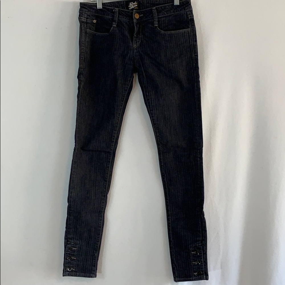 Found Denim Gray Skinny Jeans in 26.